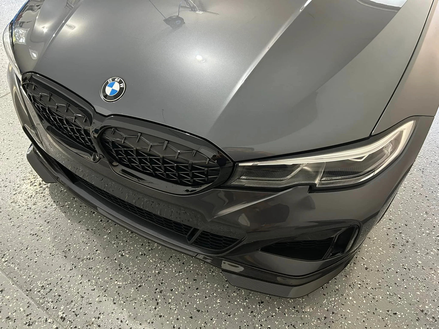 G20 Carbon Fiber Front Bumper Lip MP Style