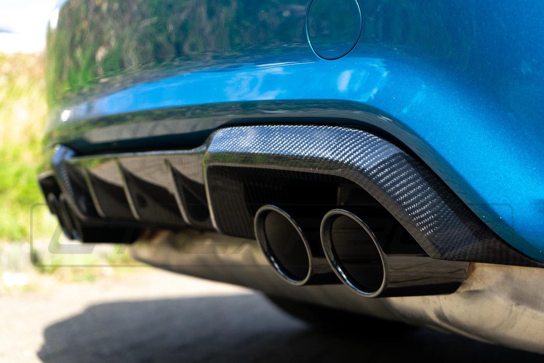 V Style Carbon Fiber Rear Diffuser For BMW F87 M2