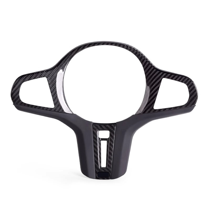 Carbon Fiber Steering Wheel Trim for BMW G20 G21 G22 G28 G30 G38
