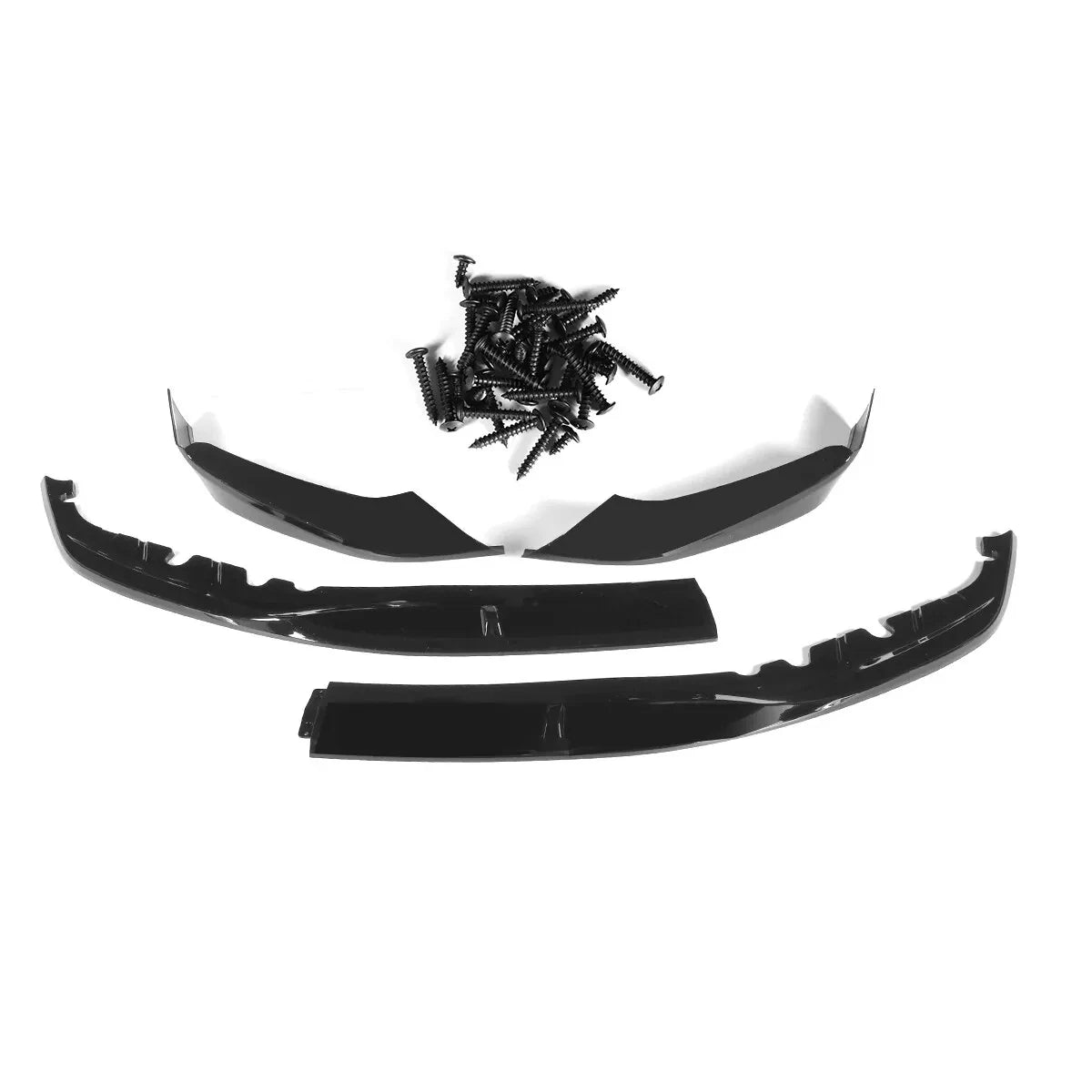 MP Style Gloss Front Bumper Lip For BMW 5 Series G30 G31 G38 540i M Sport 17-19