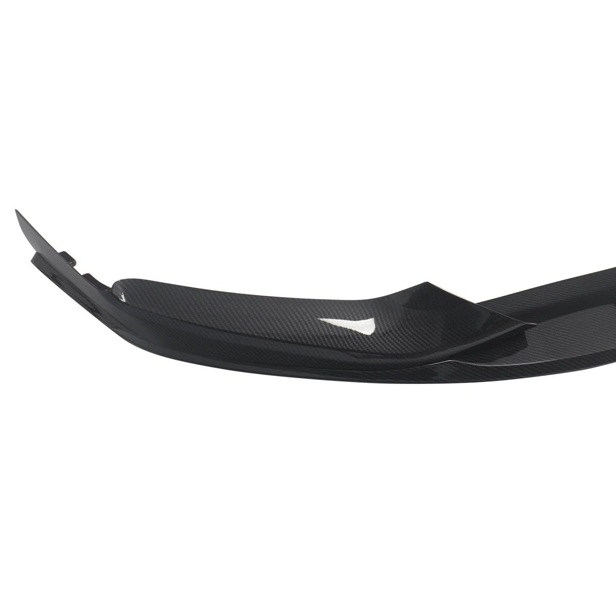 Carbon Style M Sport Front Bumper Lip For BMW 5 Series G30 530 540 17+