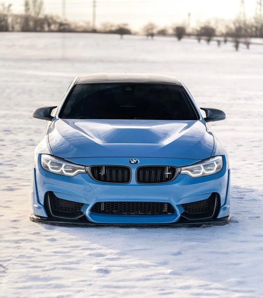 Laptor Style Carbon Fiber Front Bumper Lip for F80/F82